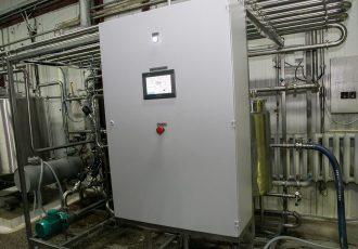 Пульт управления модульной пастеризационно-охладительной установкой для кваса