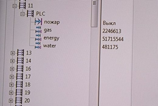 состав одного из ОПС-серверов данных