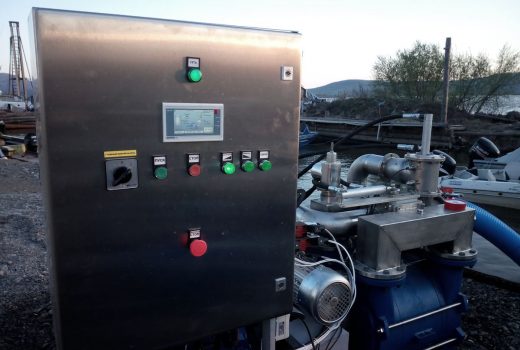 Шкаф управления рыбонасосом