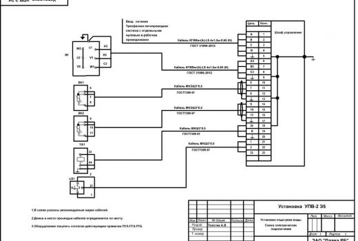 Схема подключения