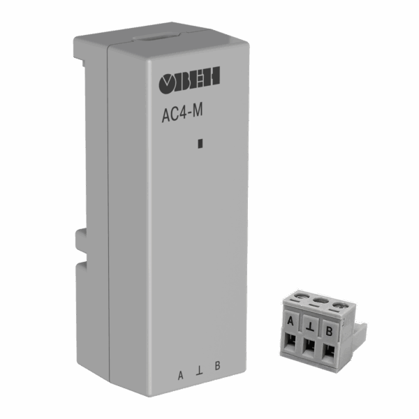 АС4-М преобразователь интерфейсов RS-485  USB с гальванической изоляцией