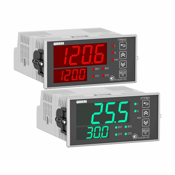 ТРМ12-Щ2.У2 ПИД-регулятор для задвижек с RS-485