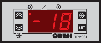 Элементы управления ОВЕН ТРМ961